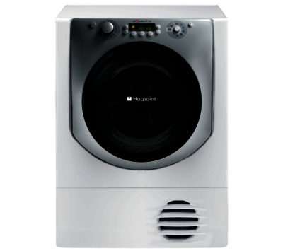 Hotpoint Aqualtis AQC9 BF7E1 Condenser Tumble Dryer - White